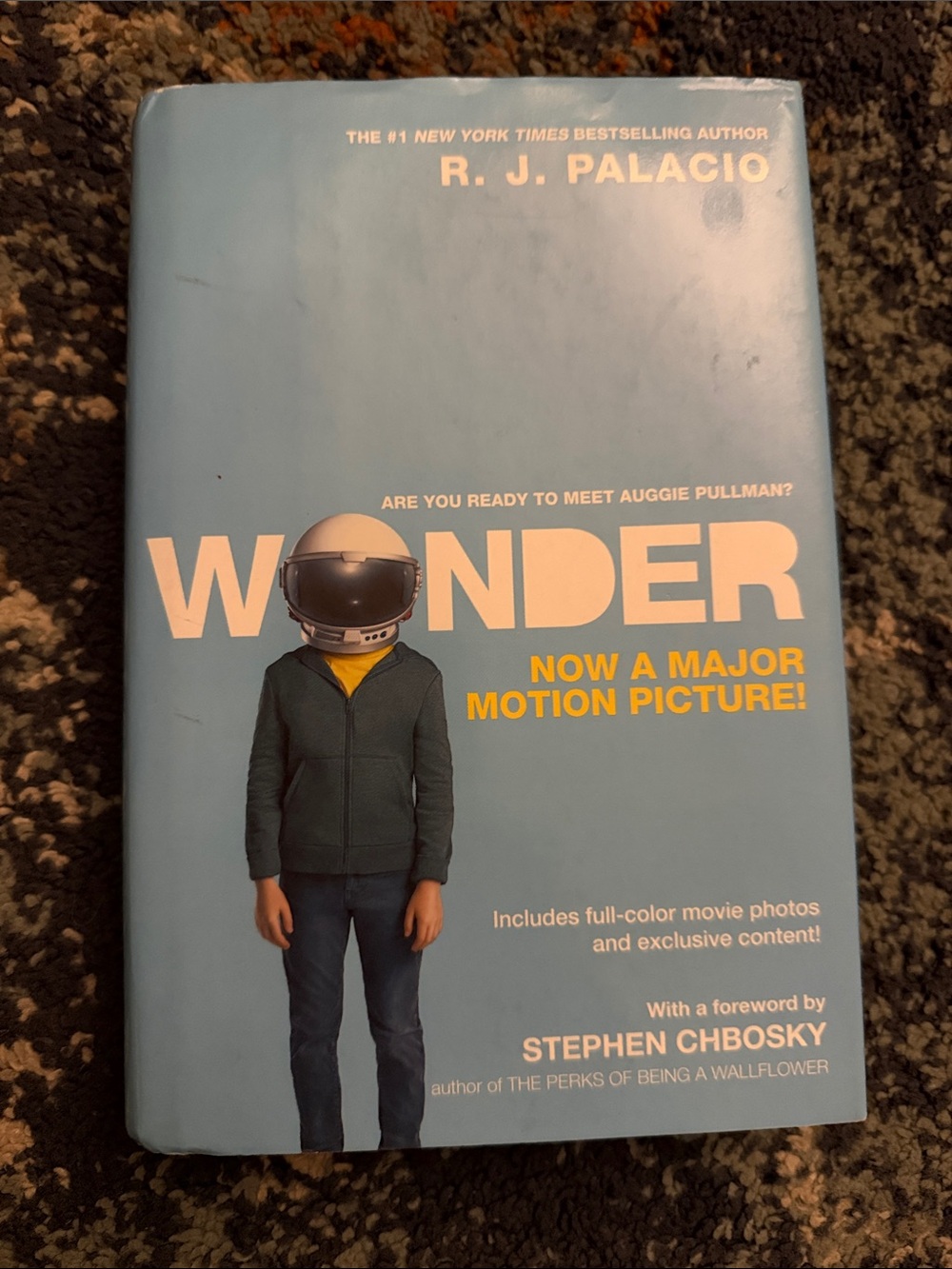 Wonder by R. J. Palacio - Blue Hardcover